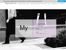 Tablet Screenshot of mylakent.com